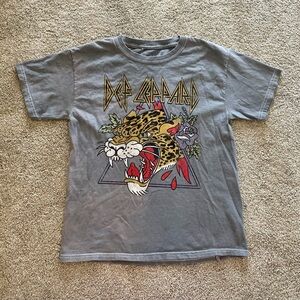 Girls Youth Medium Def Leppard T-shirt